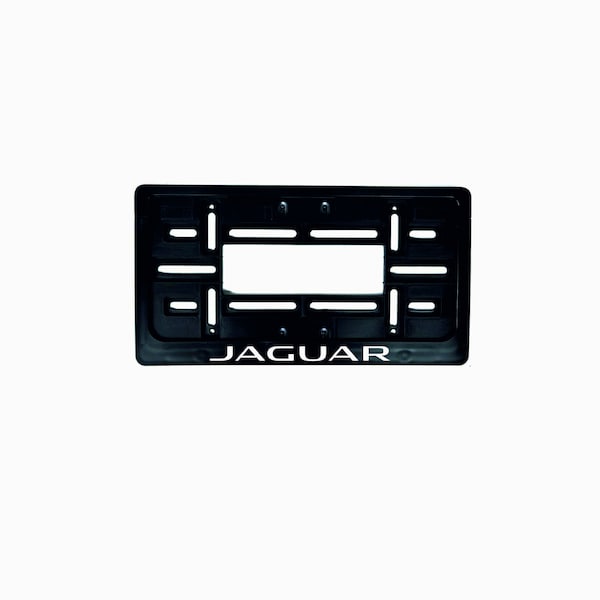 Jaguar License Plate Holder Etsy