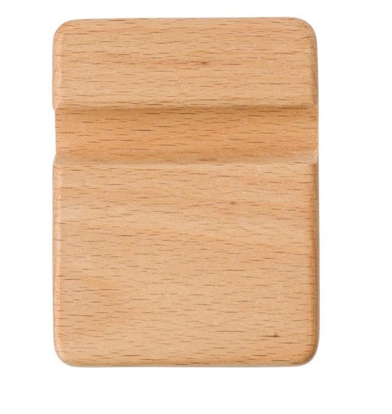 Personalized Wooden Phone Stand Stylish Desk Accessory With UV Printing