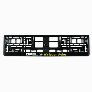 2x European License Number Plate Frame Holder Surround for Opel fans