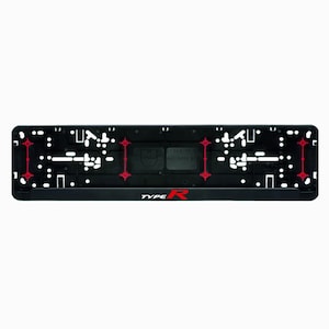 European License Number Plate Frame Holder Surround Wurth for Honda Type R fans