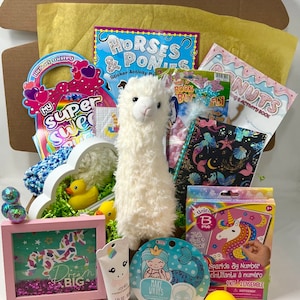 Child Hospital Stay Activity Box, Kid Recovery Gift Box, Get Well Soon Child, Grandchild Feel Better Soon Gift, Thinking of You Gift Basket