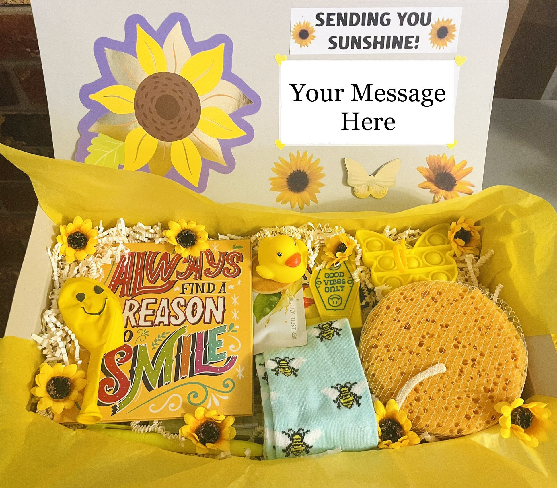 Encouragement Gifts for Her, Pick Me up Gift Box, You Got This Sign, Care  Package for Her, Sending You Sunshine, Hug in a Box, Break up Kit 