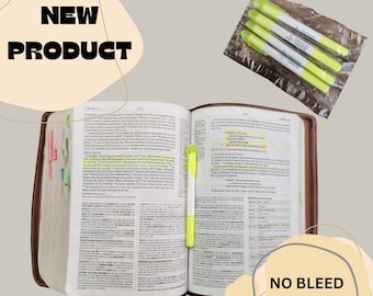 No Bleed Gel Bible Highlighter