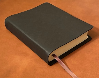 Leather Esv Journaling Bible Etsy