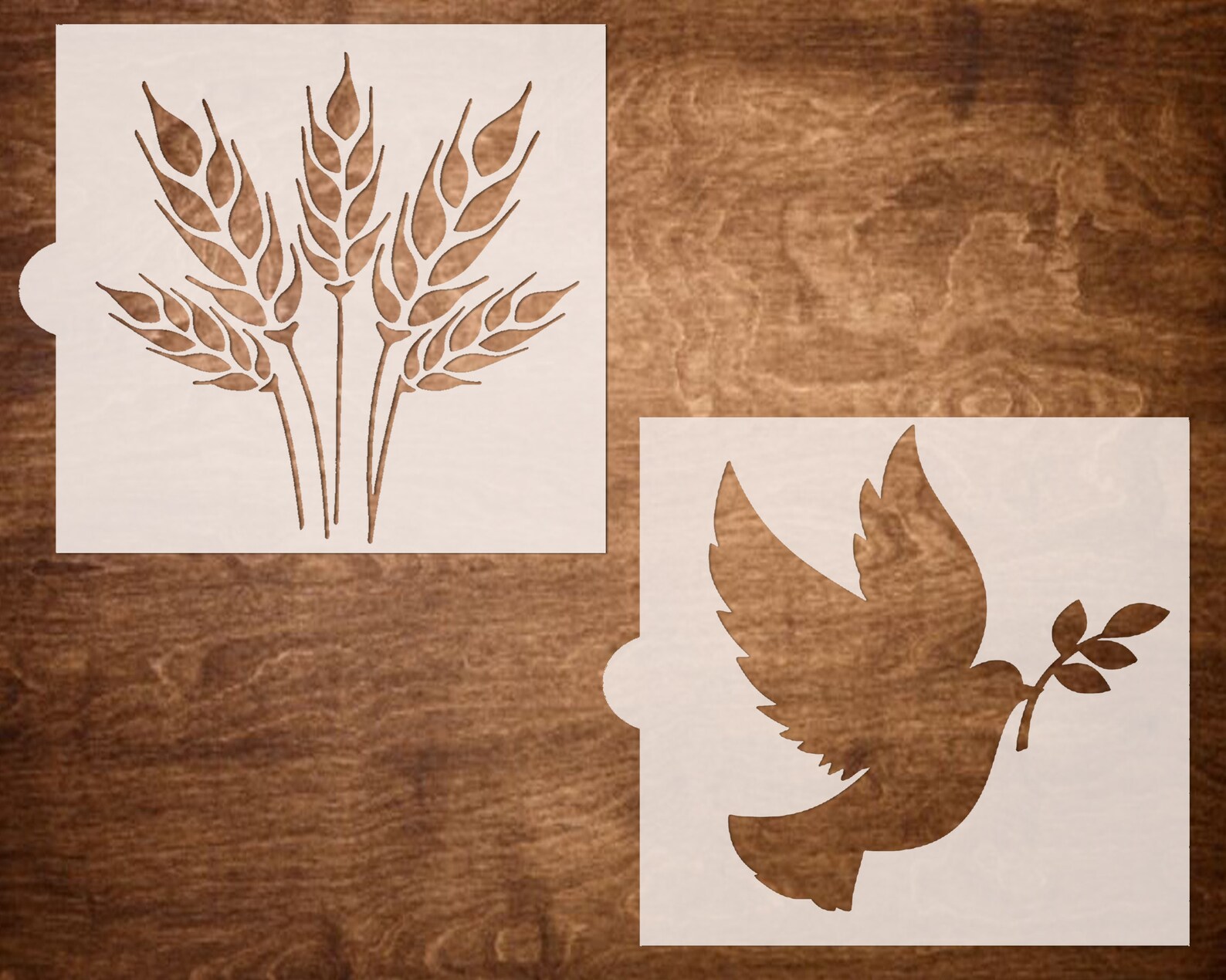 Fresh Bread Reusable Stencil Sourdough Bread Stencil Wheat | Etsy