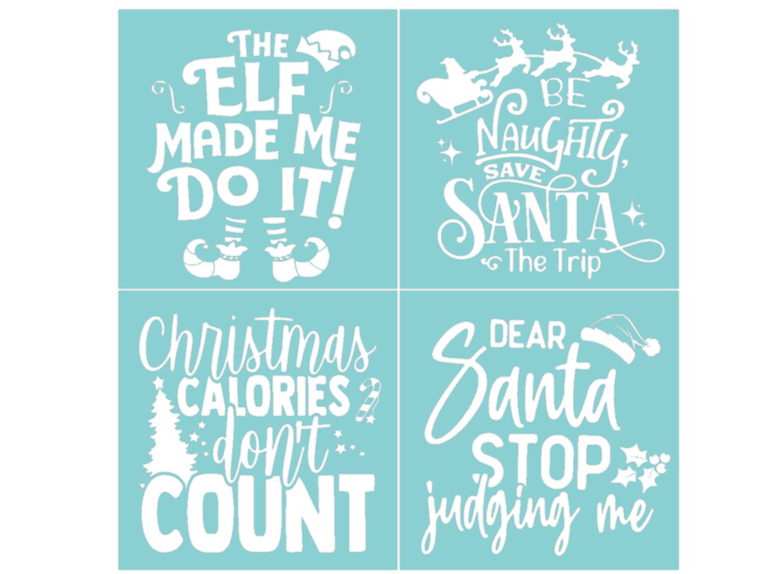 Funny Stencils - Reusable DIY Self Adhesive Stencil Reusable ...