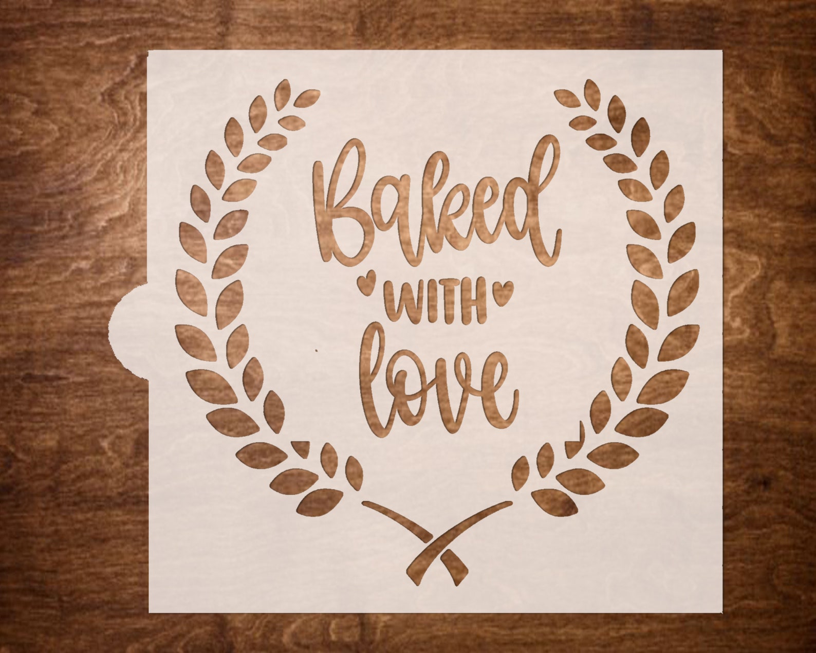 Fresh Bread Reusable Stencil Sourdough Bread Stencil Baked Etsy