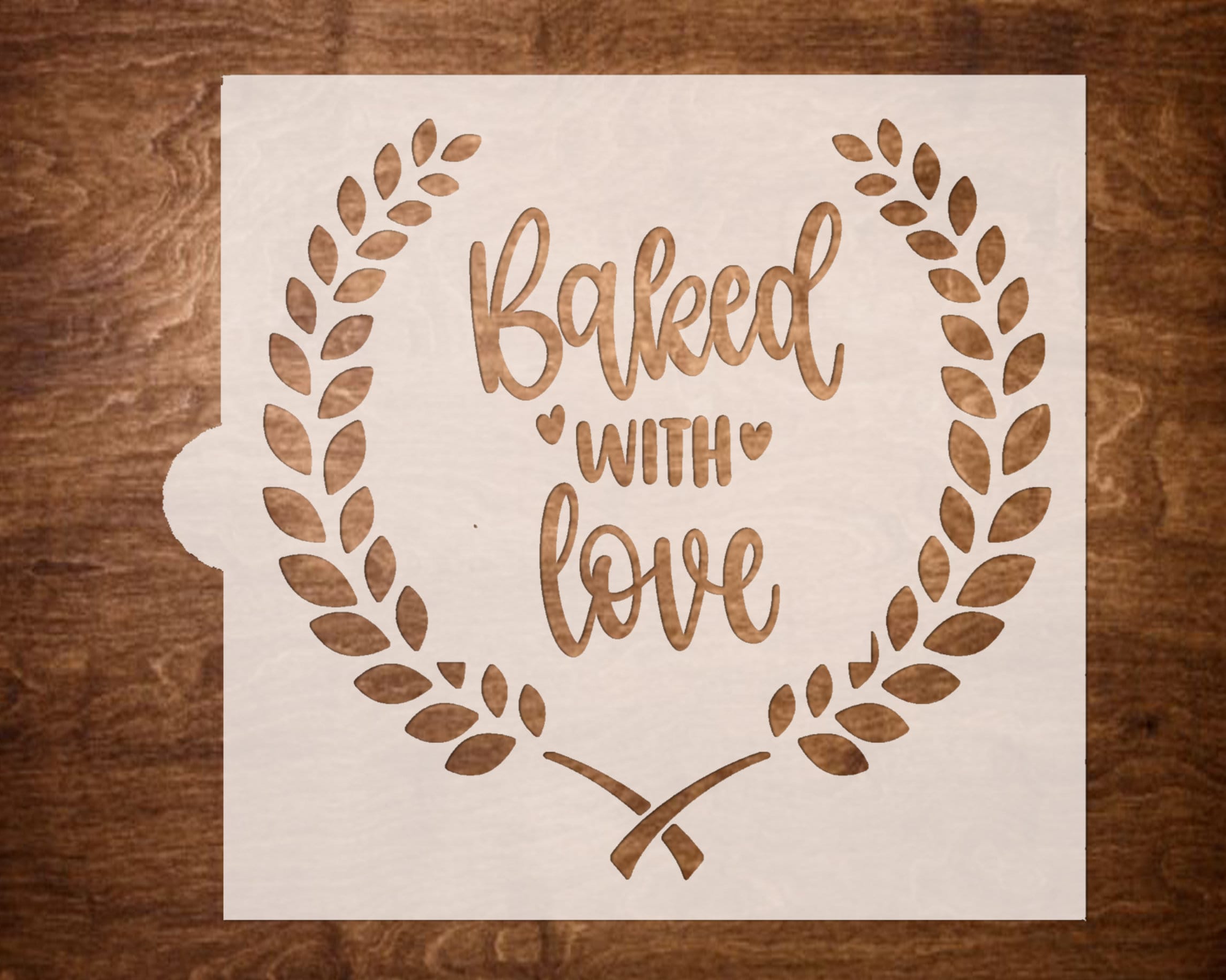 Fresh Bread Reusable Stencil Sourdough Bread Stencil Baked Etsy