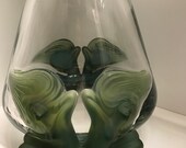Lalique quot Antinea quot big vase Nyhs signed