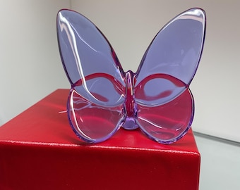 Baccarat original lucky butterfly in its box