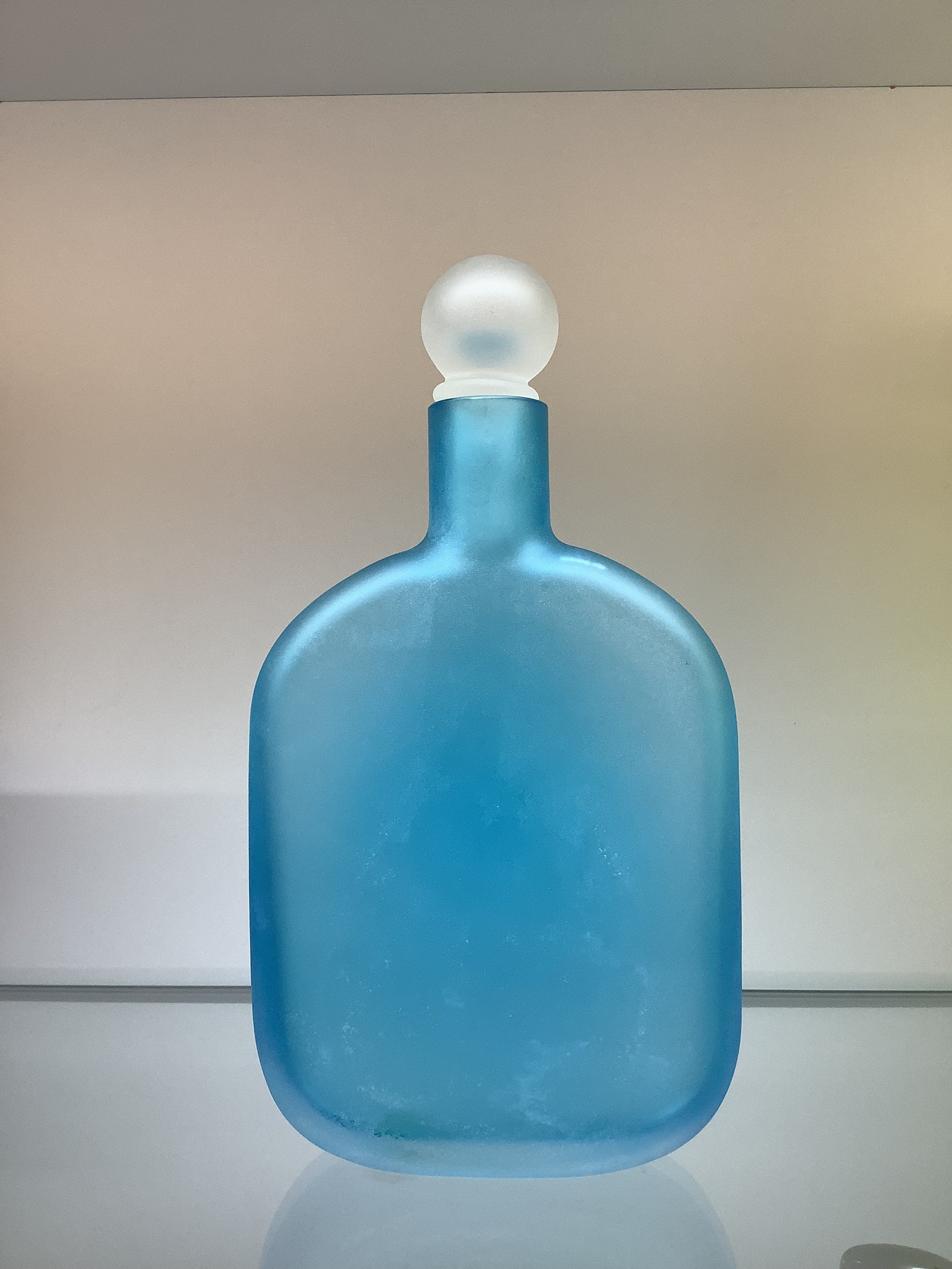 Gesigneerde Gino Cenedese Scavo-fles