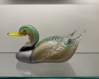 Murano Formia vintage eendfiguur
