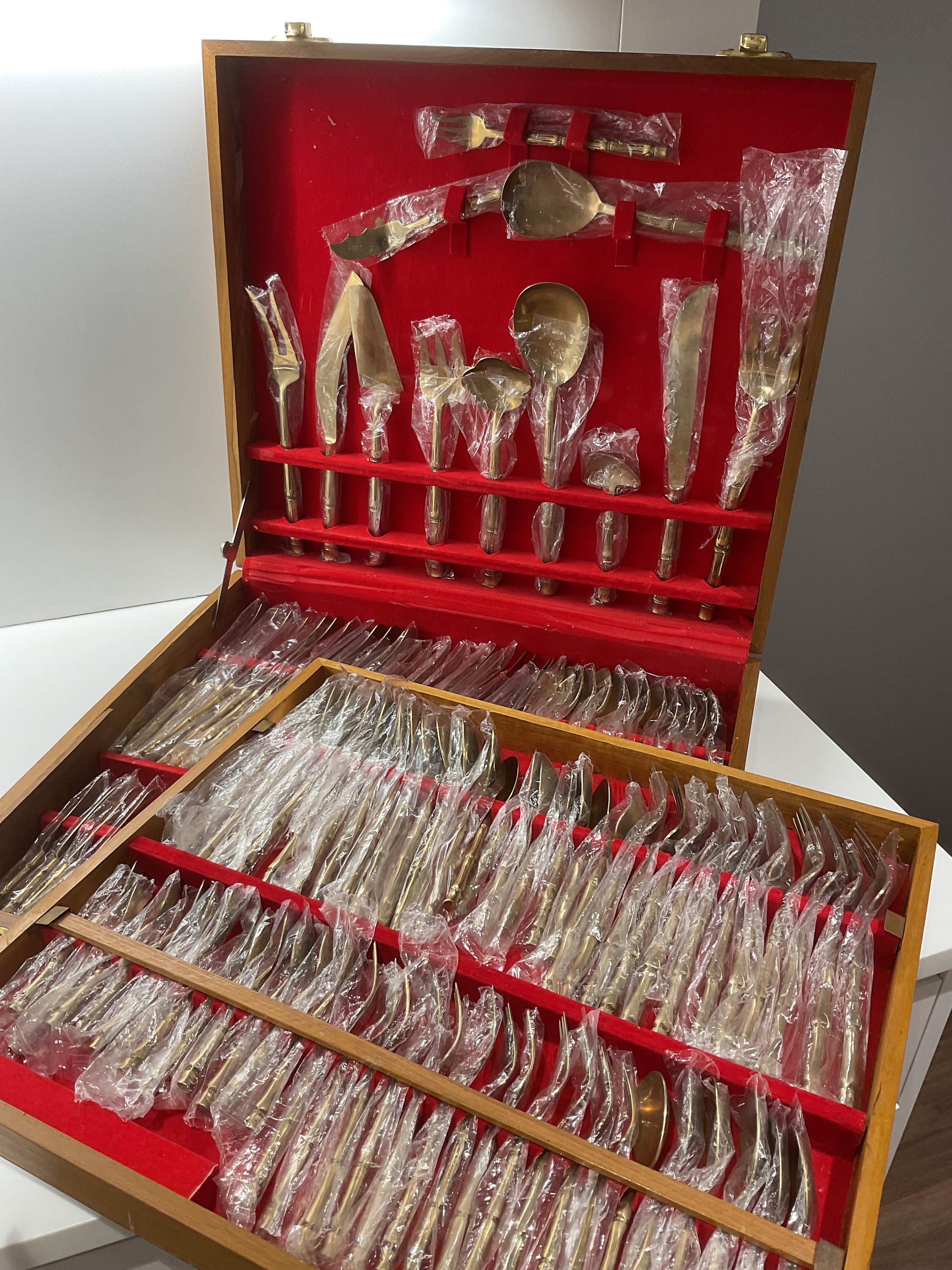 Thai bronze cutlery set - Etsy 日本