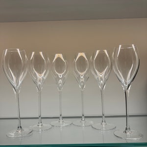 Veuve Cliqcuot 6 glasses “La Grande Dame”