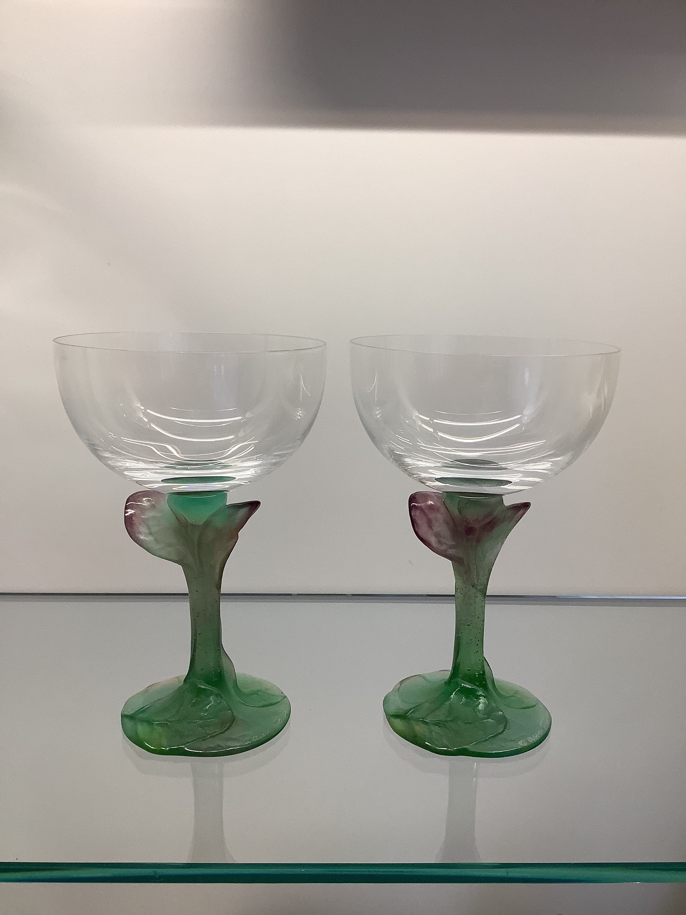 Daum wine glass - Etsy 日本