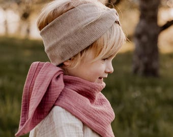 Headband | Headband with knot | Bandeau | Leo Animals Sun Summer Knot Headband