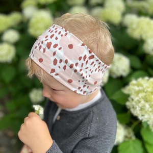 Headband | Headband with knot | Bandeau | Safari animals Zoo Leo Flowers