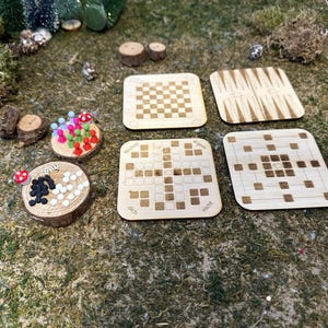 Spielesammlung, Miniatur Deko, Backen Haushalt, Wichtel Zubehör, Puppenhaus, Weihnachtswichtel
