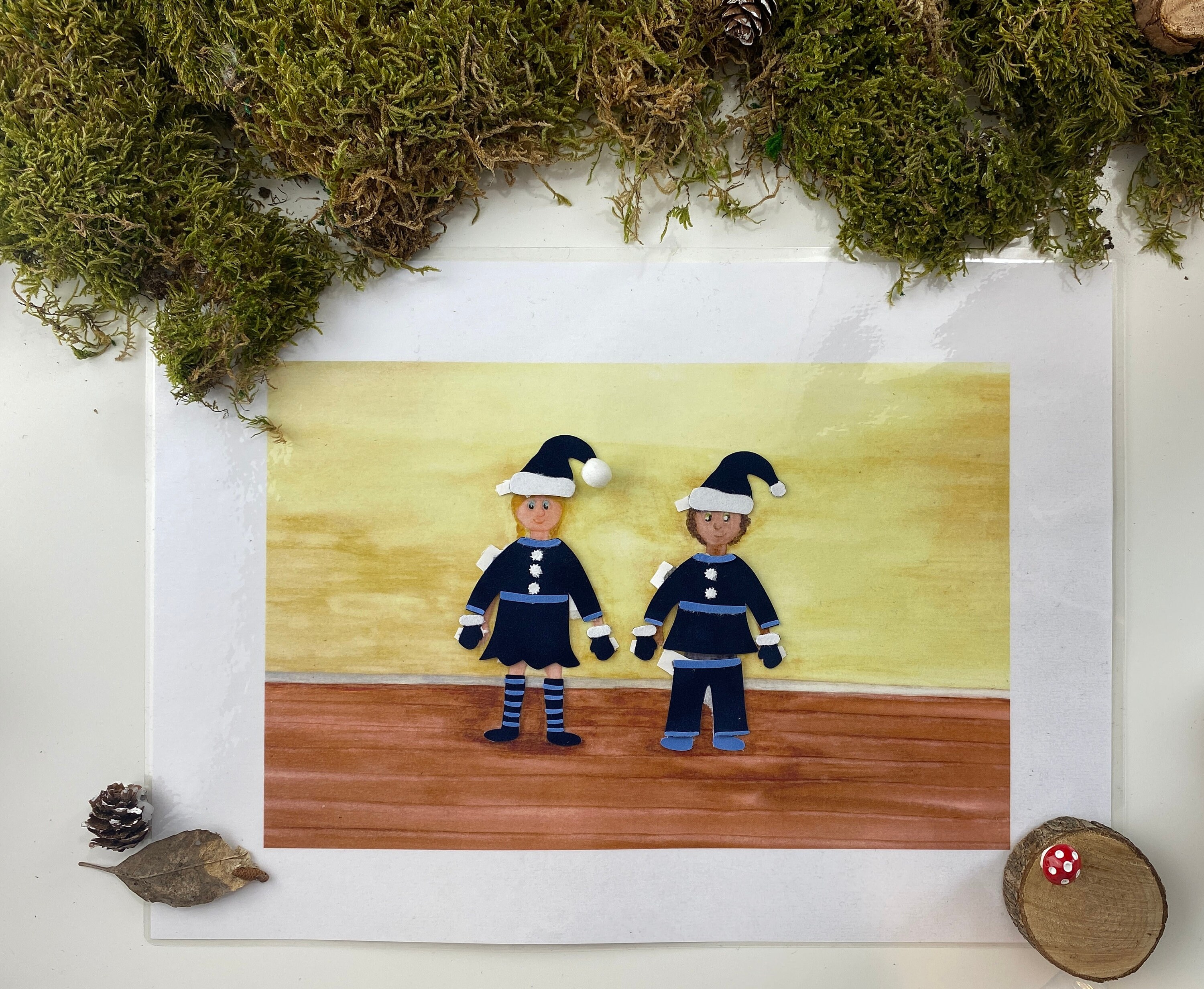 Wichtel-Zubehör-Set – Miniatur-Staffelei, Kamera, Zauberbuch & Mehr Für Wichteltür & Puppenhaus