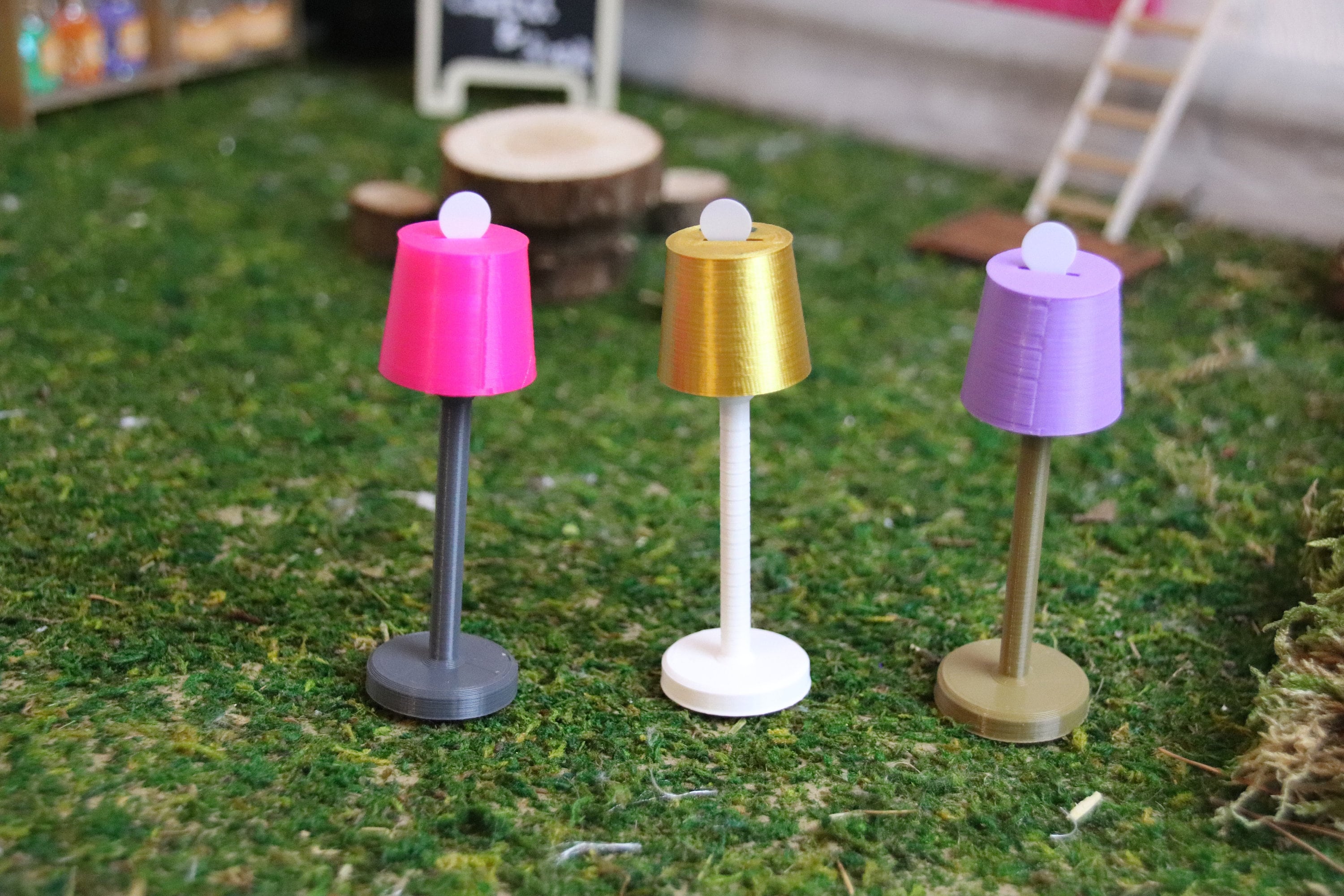 LED Perlen Miniatur kleine Nachtlicht/Glühbirne Materialien machen kreative  Modell Puppenhaus Beleuchtung Szene Layout Diorama Kit 1Set