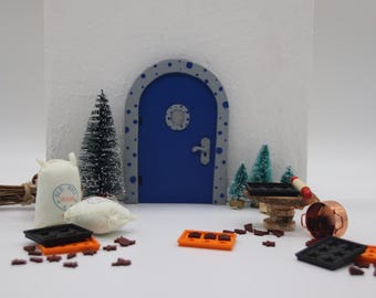 Baking tray & cookies, elf accessories, various shapes, miniature decorations, baking household items, elf accessories, dollhouse, Christmas elves