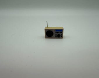 Radio voor kabouters, miniatuurdecoraties, muziek, huishoudelijke artikelen, kabouteraccessoires, poppenhuis, kerstkabouters