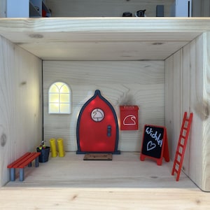 Eingangsbereich, Wichtel, Miniatur Deko, Eingang, Wichteltür, Wichtel Zubehör, 3-D Druck