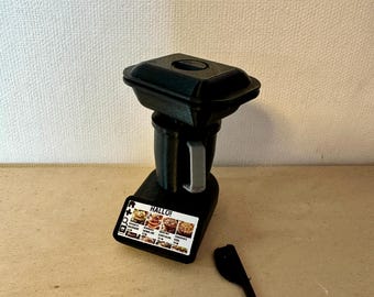 Printbestand, Wichtel multicooker "MixiMax 3000" van de TM7 in de Wichtelwelt, Thermomix 7, keuken, bakken, miniatuurdecoratie, poppenhuis, 3D-printen