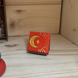 Magic book or gnome books, gnomes, stories, magic, miniature decoration, gnome accessories, dollhouse, 3-D printing