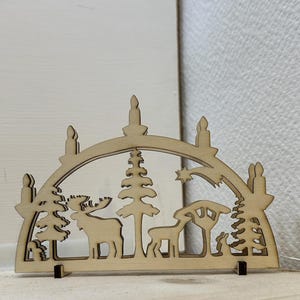 Candle arch, light arch, 3D candle arch forest, LED