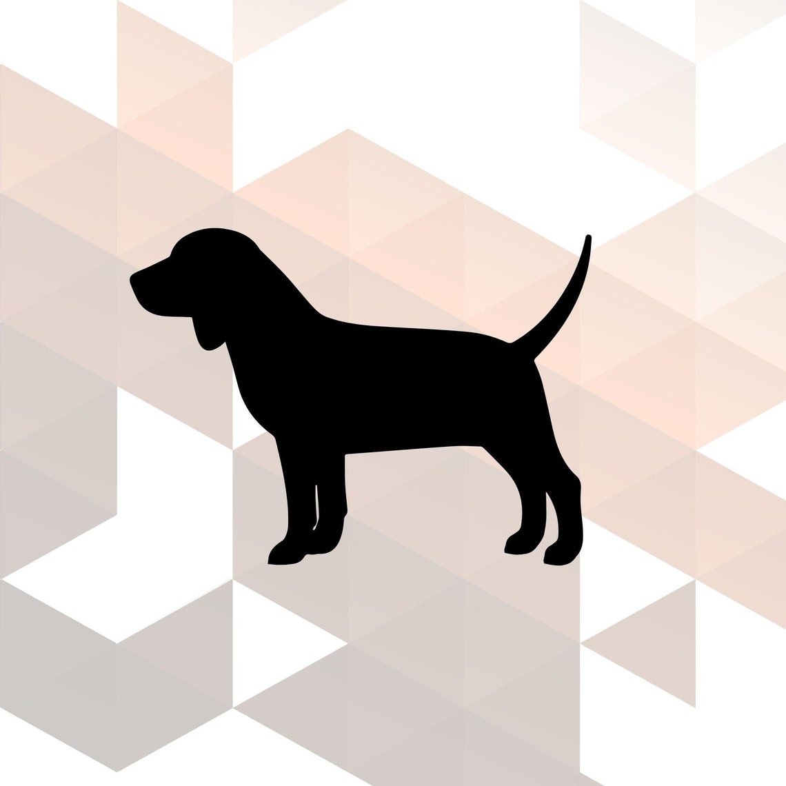 Beagle SVG / Hound Dog Puppy Pup Seamless / Laser Cut File Etsy