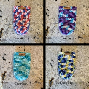 Handmade Crochet Skinny Can Cozy afbeelding 4