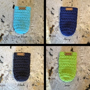 Handmade Crochet Skinny Can Cozy afbeelding 8