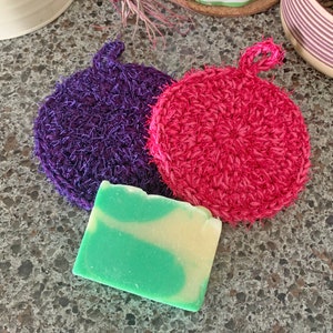 Handmade Crochet Body Sponge, Loofah, Body Scrubber