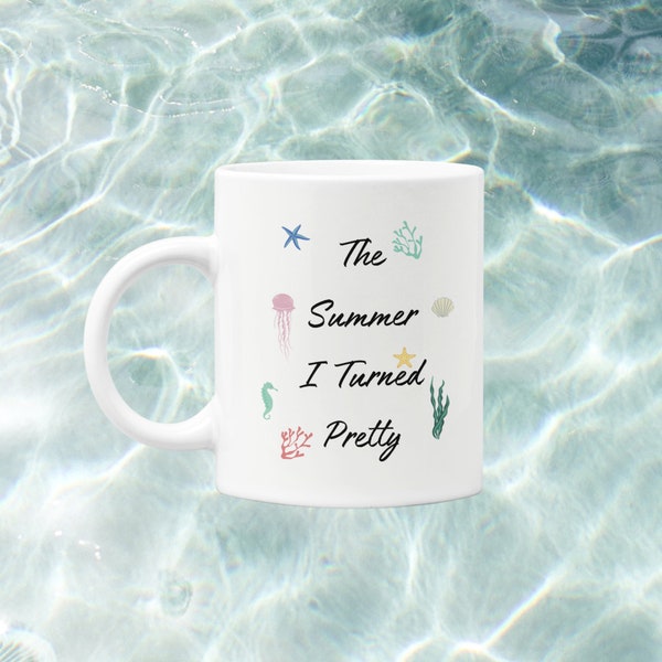 The Summer I Turned Pretty - - Tasse d'été - The Summer I Turned Pretty Mug - Shiny Mug - Seaside Mug - TSITP Merch