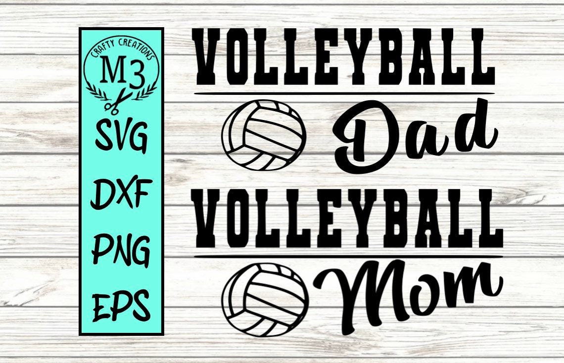Volleyball Parent Bundle volley ball svg volleyball mom svg Etsy