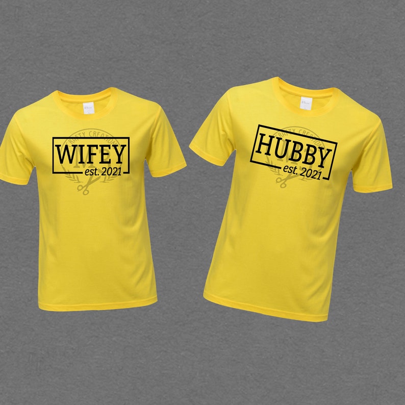 Husband and Wife Svg Bundle Hubby Wifey Svg Wifey and Hubby Etsy