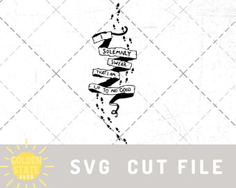 Download Marauders Map Footprints Svg