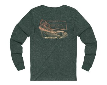 Morrison Colorado Red Rocks Amphitheatre Long Sleeve Shirt  - CoJo Contour Collection