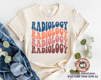 Radiologi svg, Radiologisjuksköterska svg, Sjukvårdsarbetare svg, Röntgentekniker, Vågiga bokstäver svg, Sjukhus svg, Svg Dxf Eps Ai Png Silhuett Cricut