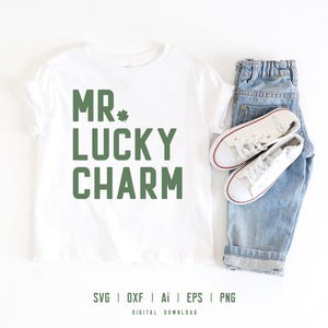 Mr Lucky Charm Svg, Lucky Svg, St Patrick&#39;s day Svg, Irish Svg, St Paddy&#39;s Day Svg, Pinching Svg, Svg Dxf Eps Ai Png Silhouette Cricut