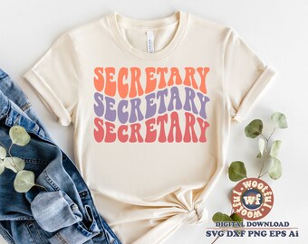 Sekretärin svg, Schulsecretorin svg, Sekretärin Wertschätzung svg, Ovalbuchbrief svg, SVG Dxf Eps Ai Png Silhouette Cricut
