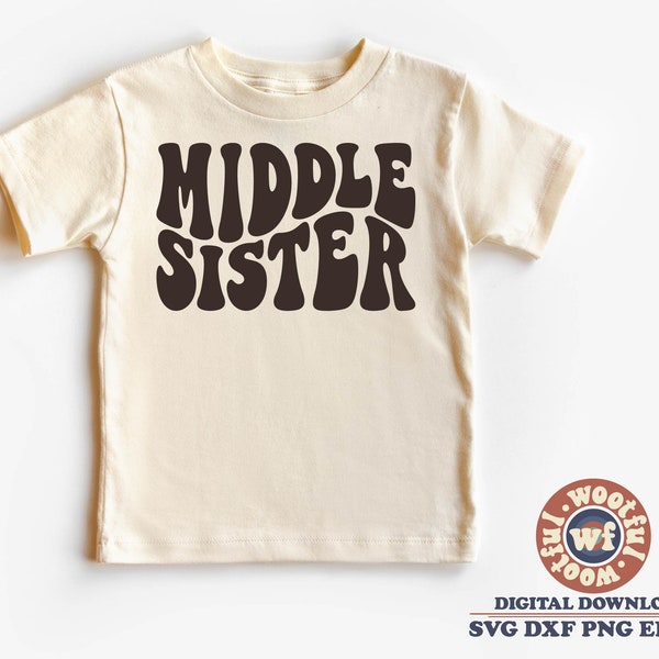 Middle Sister Shirt - Etsy