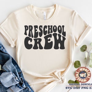 Preschool Crew Svg, Pre-k Svg, Back to School Svg, Teacher Svg ...
