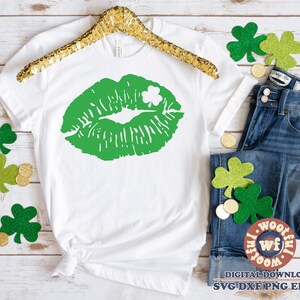 Kus svg, Lucky svg, St. Patrick's Day svg, Ierse svg, St Paddy's Day svg, grunge svg, noodlijdende svg, Svg Dxf Eps Ai Png silhouet Cricut