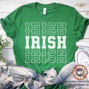 Irlandés svg, svg, Pinch Proof svg, Lucky svg, St Patrick's day svg, St Paddy's Day svg, Stacked svg, Svg Dxf Eps Ai Png Silhouette Cricut