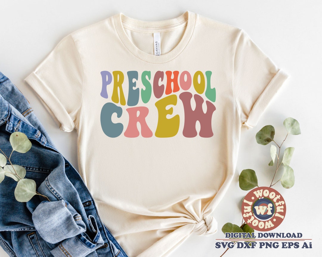 Preschool Crew Svg, Pre-k Svg, Back to School Svg, Teacher Svg ...