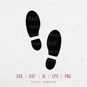Passos svg, Pegadas svg, Foot Print svg, Foot Print Clipart, Foot Prints Silhouette svg, Svg Dxf Eps Ai Png Silhouette Cricut