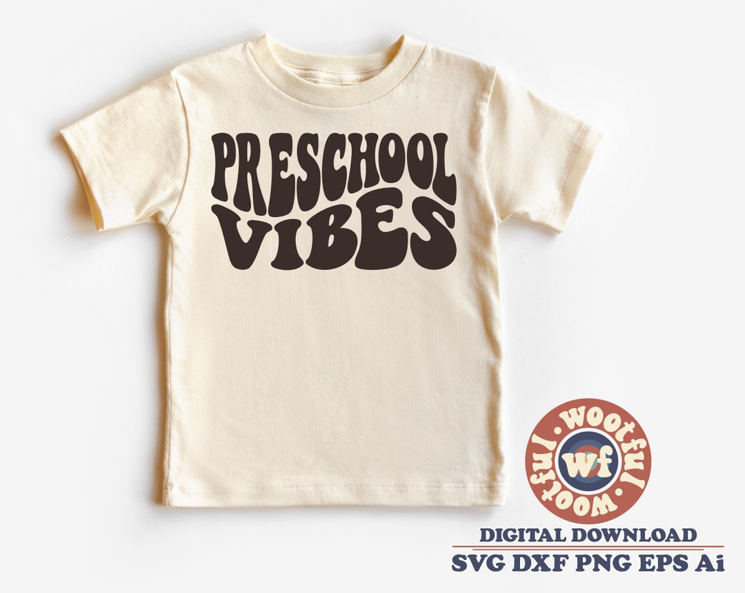 Preschool Vibes Svg, Preschool Svg, Pre-k Svg, Teacher Svg, Back to