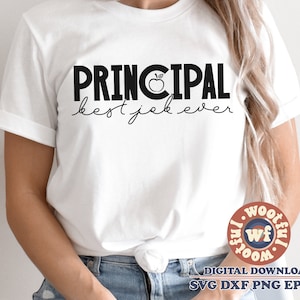 Dyrektor Najlepsza Praca SVG, Dyrektor SVG, Powrót do Szkoły SVG, Cytat Dyrektora, Powiedzenie Dyrektora, SVG Dxf Eps Ai Png Sylwetka Cricut